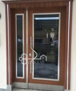 Ayna Detay Kahve Bina Giriş Kapısı NEF-601