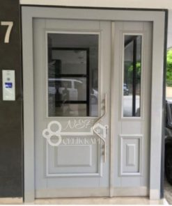 Beyaz Bina Giriş Kapısı NEF-602